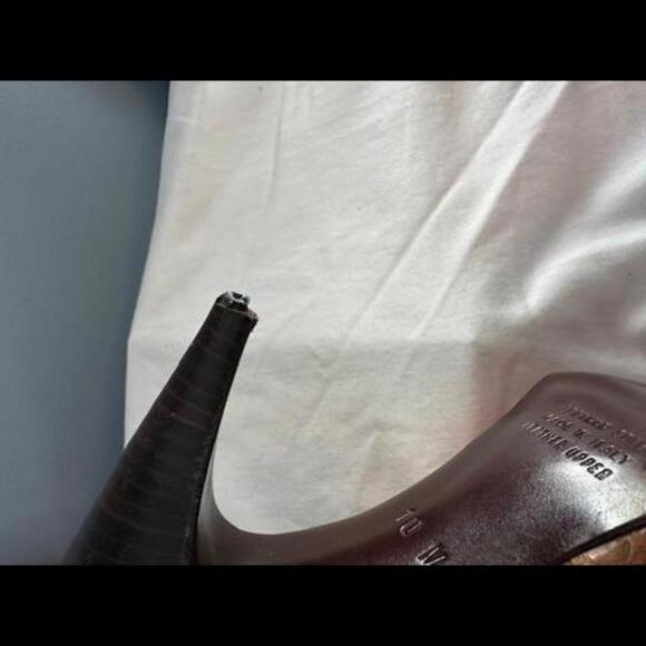 Vintage Petra Firenze Genuine Reptile Women's Pumps Size 10 Made in Italy - Picture 7 of 8